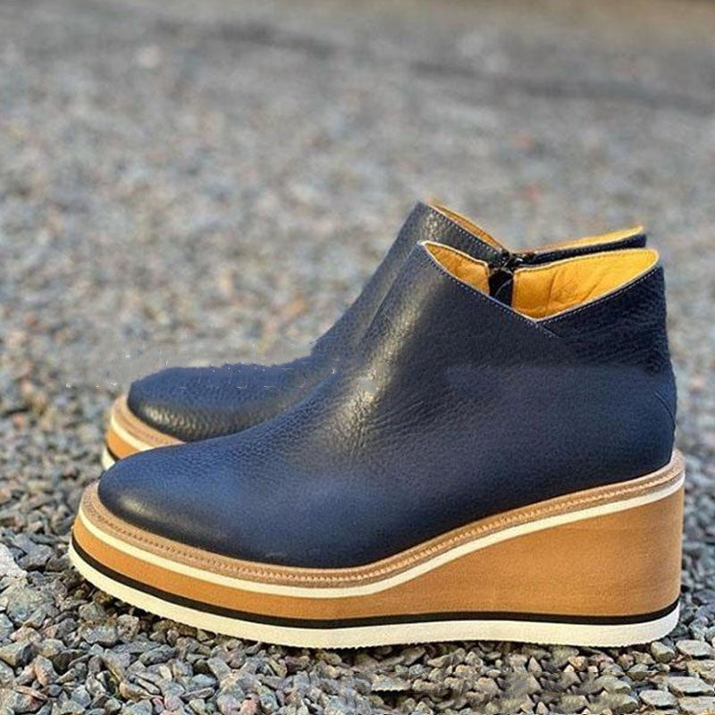 Zapato de plataforma para una apariencia consciente del estilo.