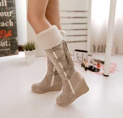 Herbst-Winter Stiefel in trendigem Design