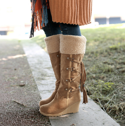 Herbst-Winter Stiefel in trendigem Design