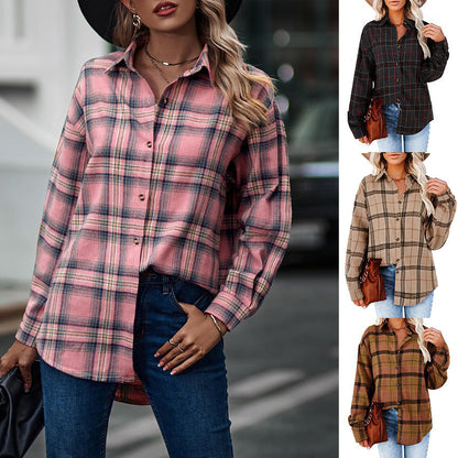 Timelessly beautiful checked shirt