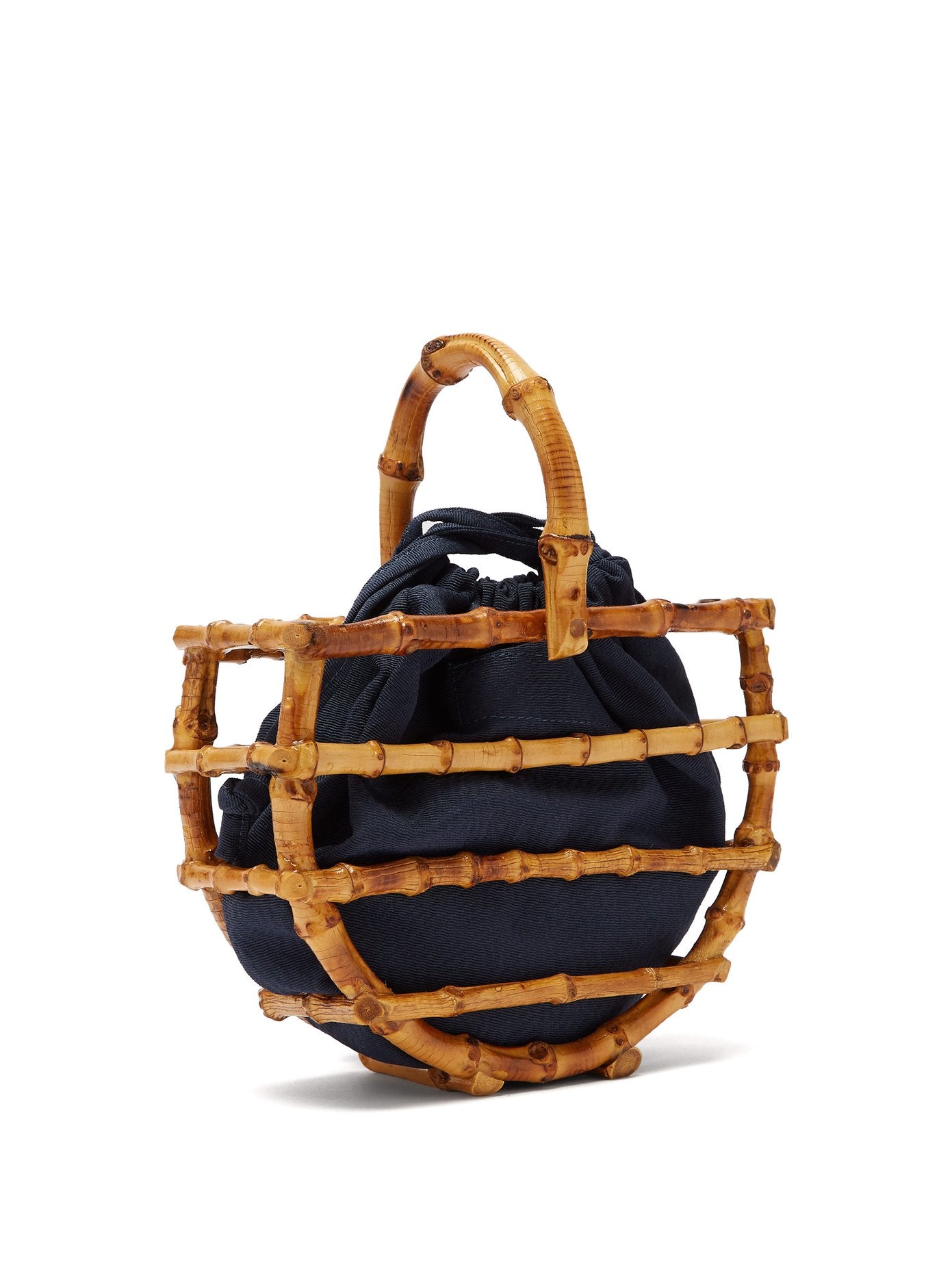 Bamboo handbag for exclusive appearances