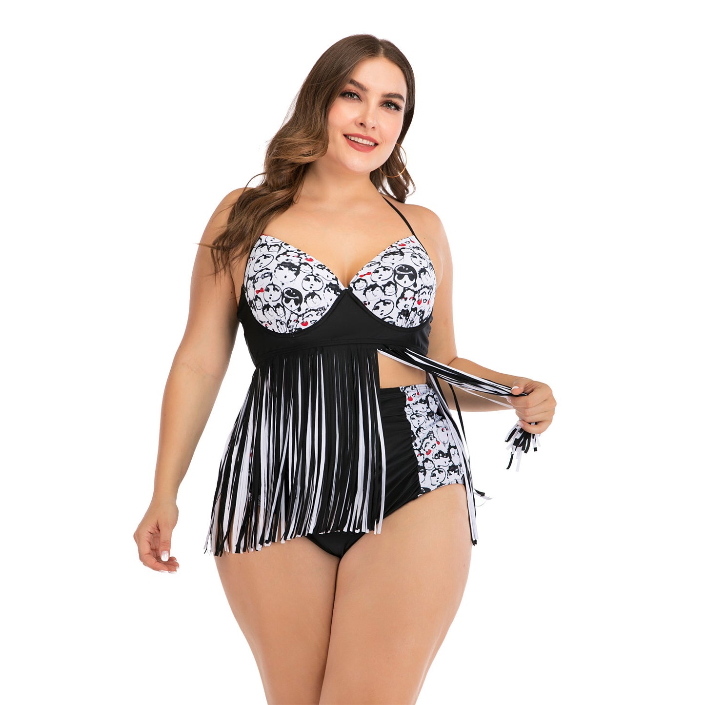 Super nice swimsuit for curvy women💖