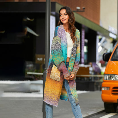 Rainbow cardigan