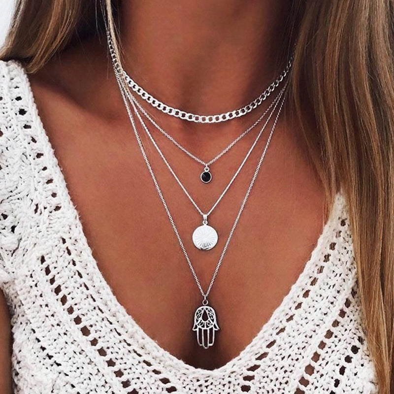 Boho necklace set with style