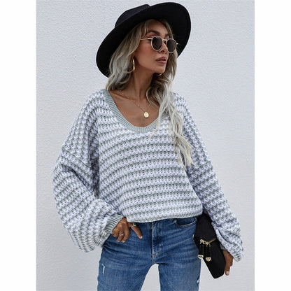 V-Ausschnitt Sweater