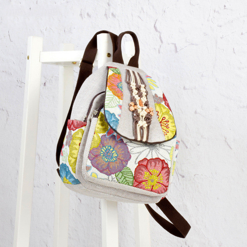 Rucksack im Boho-Style