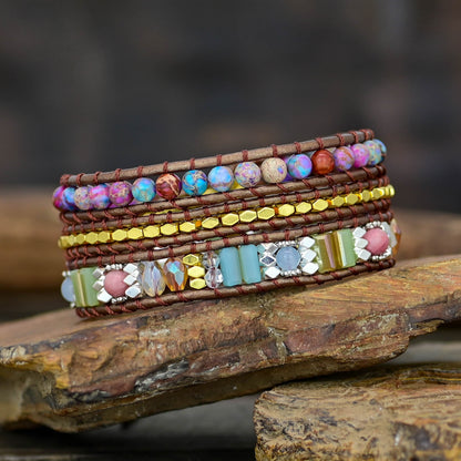 Super beautiful bracelet in boho style