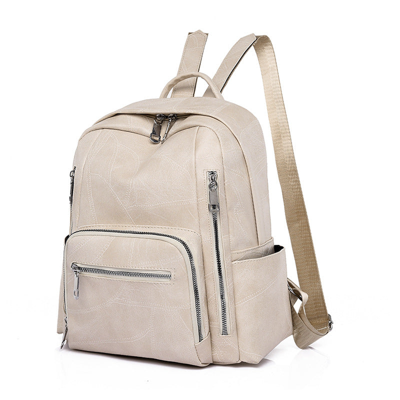 Backpack in a timeless, elegant retro style