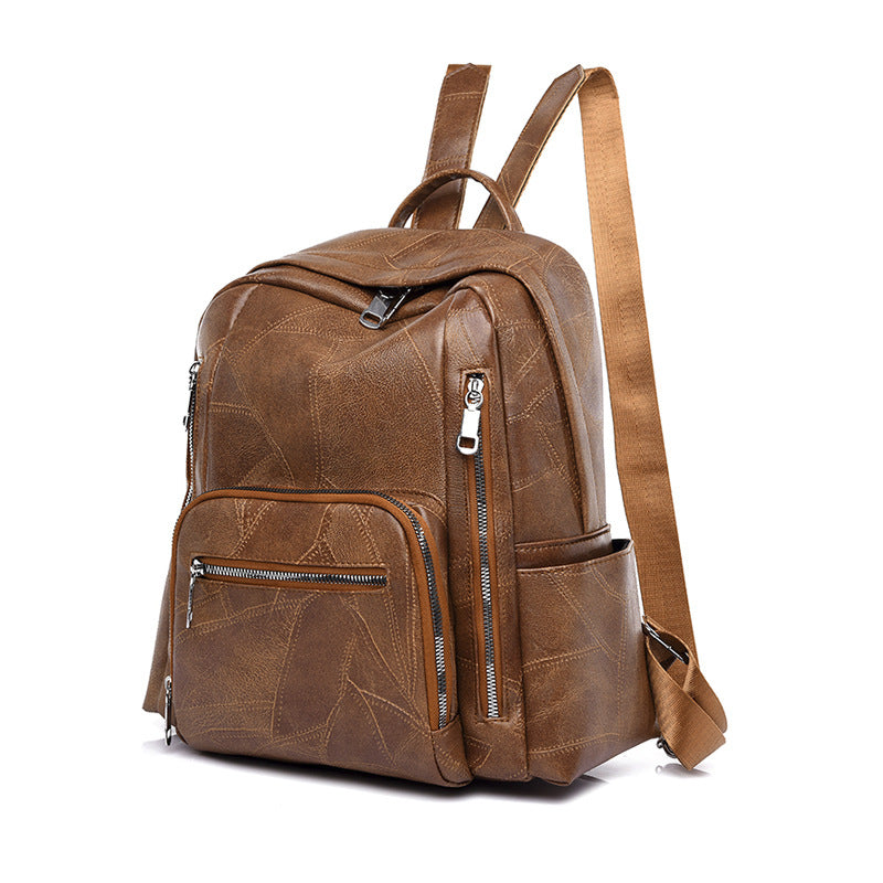 Backpack in a timeless, elegant retro style