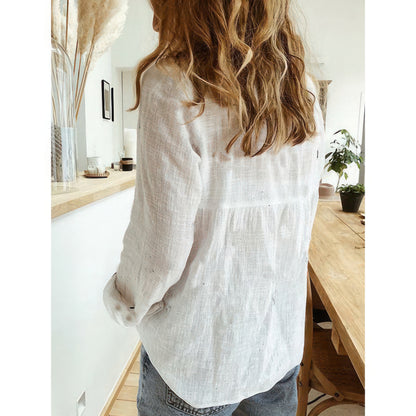 Stylish, classic summer blouse