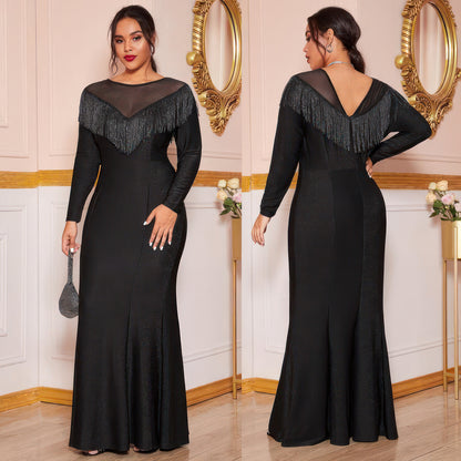 ANGELINA-Super sexy Abendkleid für kurvige Frauen