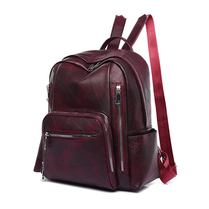 Backpack in a timeless, elegant retro style