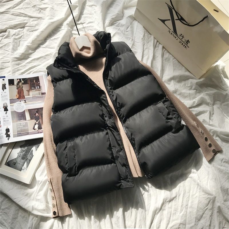 Super warming sleeveless jacket