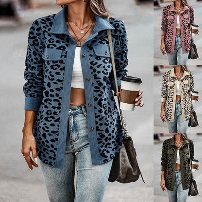 Tolle Jacke im Leoparden-Stil