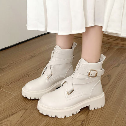 Platform shoes in a modern style